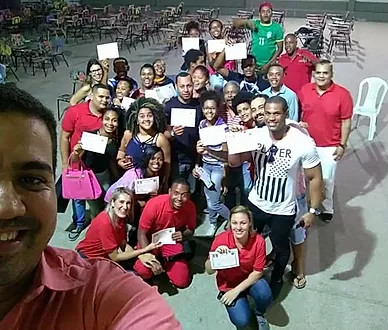 Turma com certificados