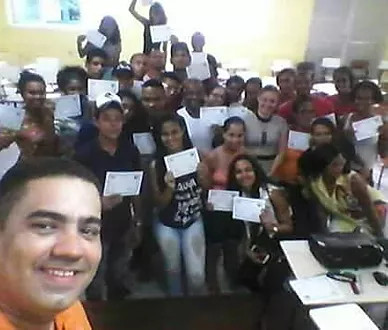 Turma com certificados